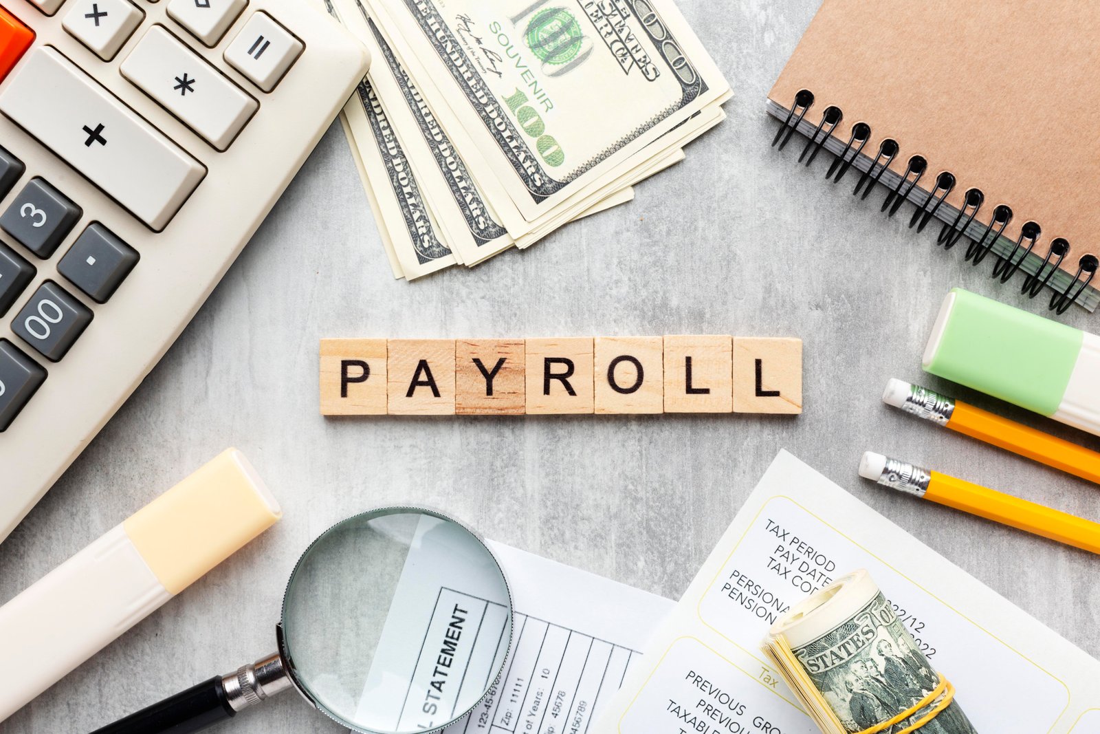Payroll login visual
